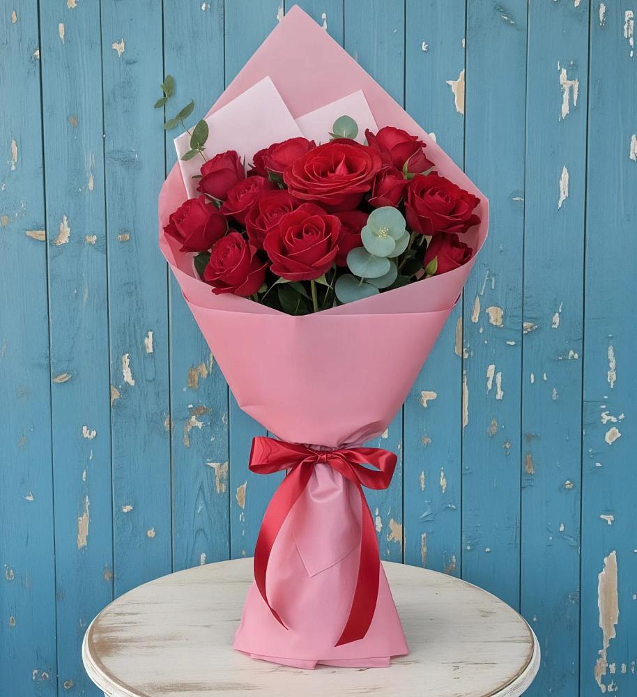 Букет цветов из: Розы в Чапаевске