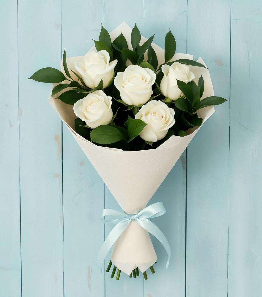 Букет цветов из: Розы в Чапаевске