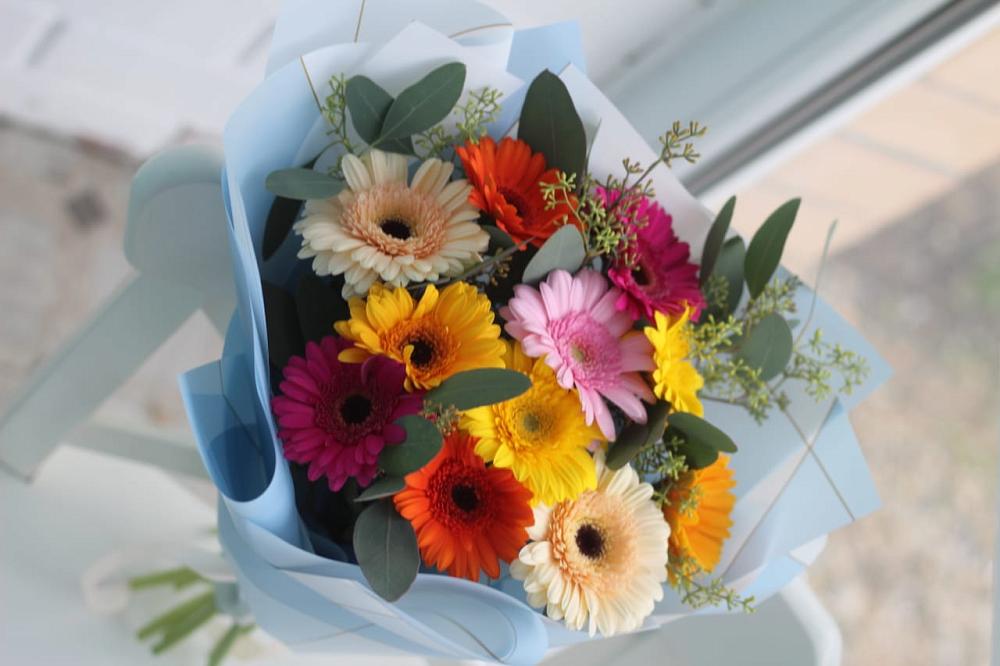 Букет цветов из: Герберы в Чапаевске