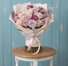 Букет цветов из:  Розы в Чапаевске