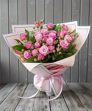Букет Розовый кустик в Чапаевске