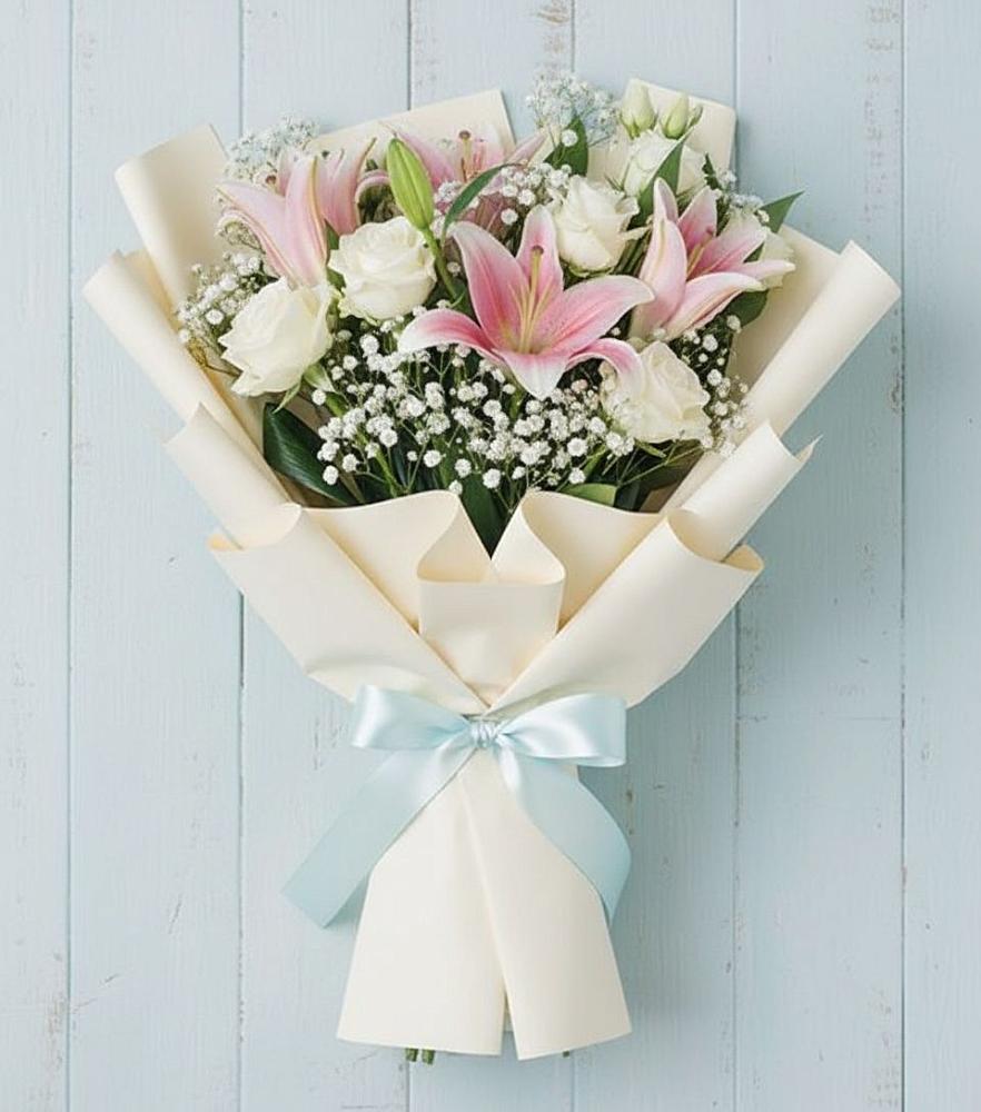 Букет цветов из: Лилии в Чапаевске