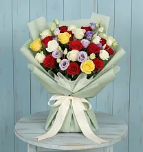 Букет цветов из:  Розы #REPLACE_PRED# Чапаевске
