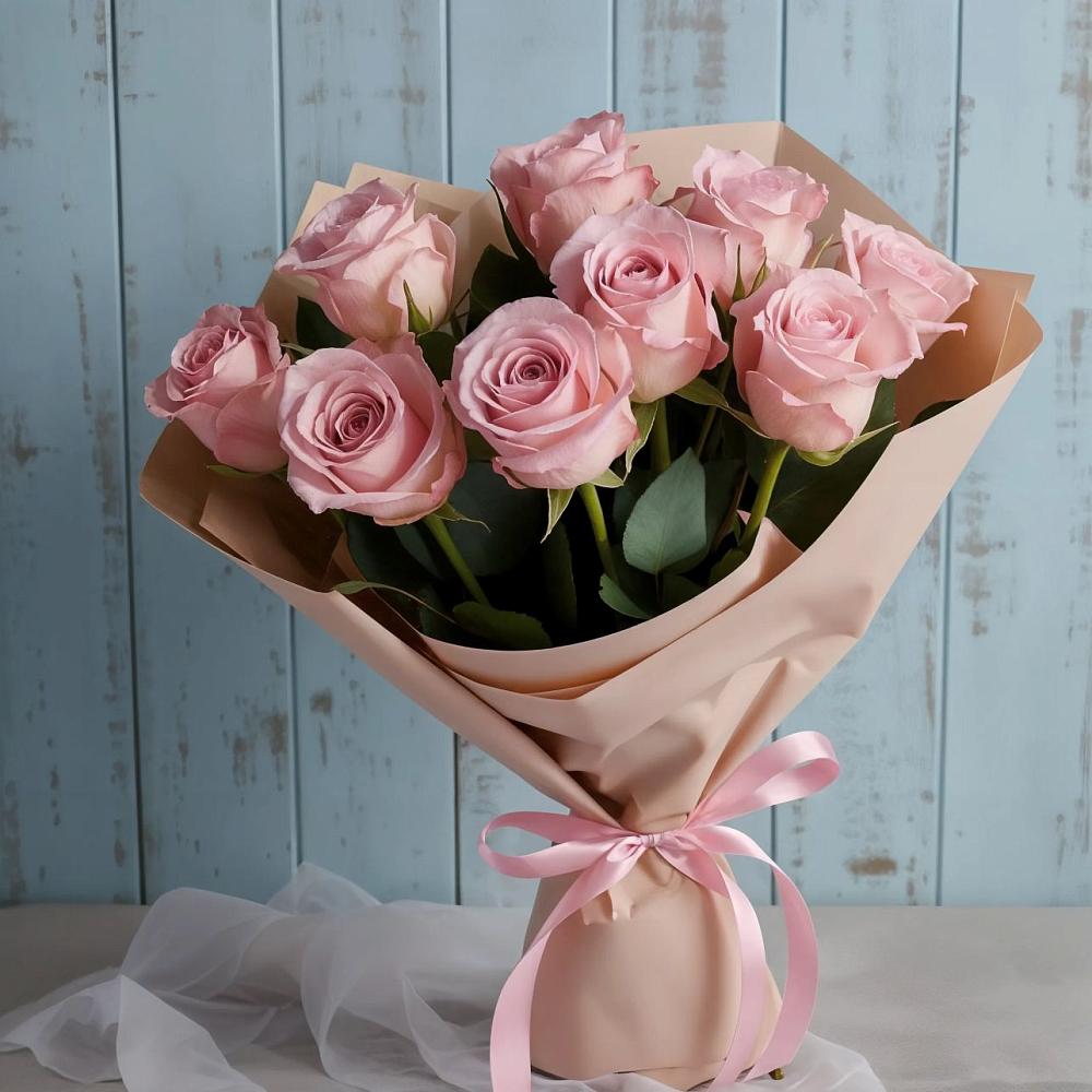 Букет цветов из: Розы в Чапаевске