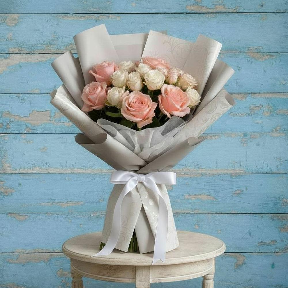 Букет цветов из: Розы в Чапаевске