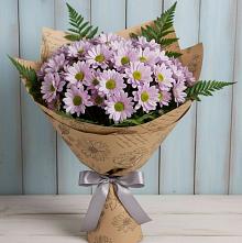 Букет цветов из:  Хризантемы в Чапаевске