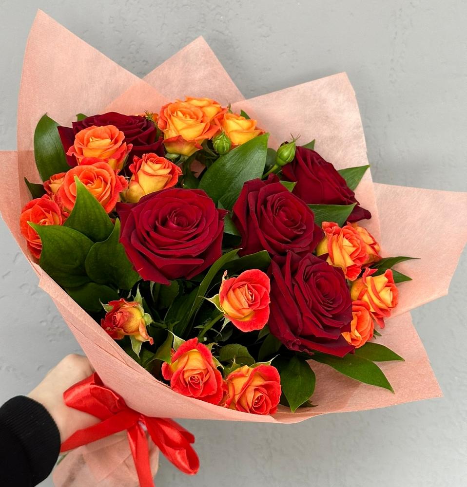 Букет Любовь и восторг в Чапаевске