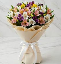 Букет цветов из:  Альстромерии в Чапаевске