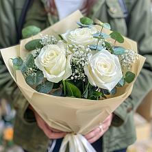 Букет цветов из:  Розы в Чапаевске
