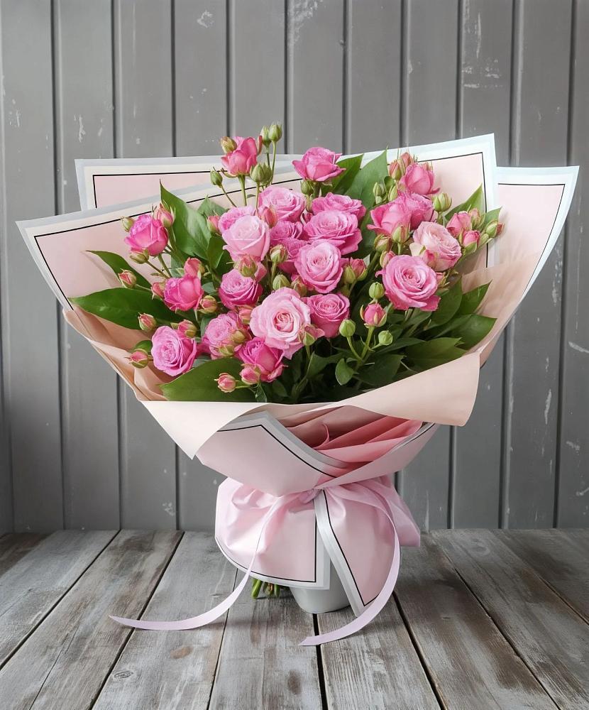 Букет Розовый кустик в Чапаевске