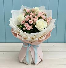 Букет цветов из:  Розы в Чапаевске