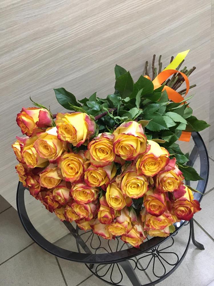 Букет Желтые розы в Чапаевске