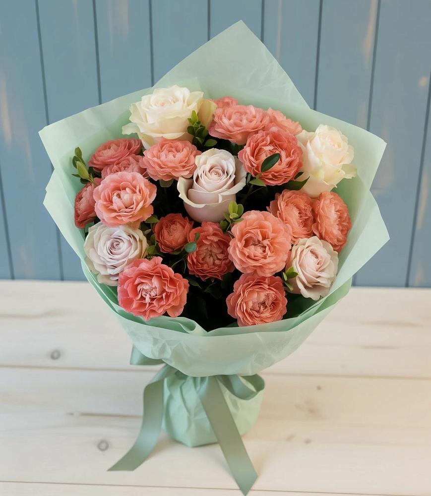 Букет цветов из: Розы в Чапаевске