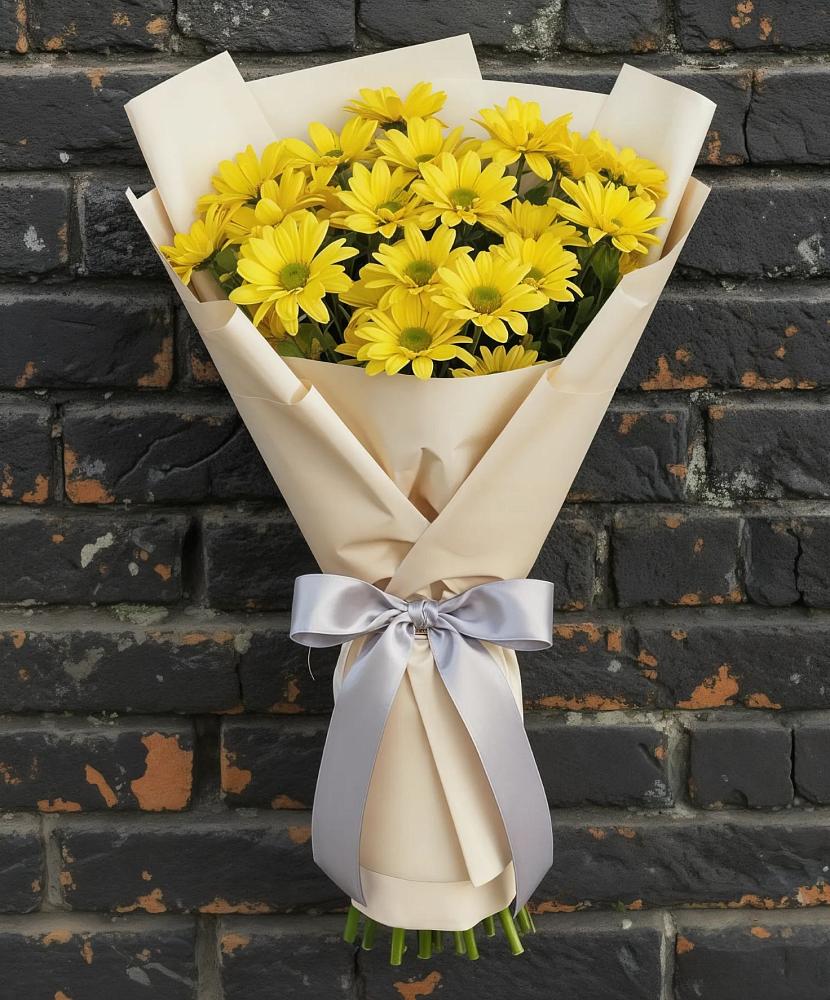 Букет цветов из: Хризантемы в Чапаевске