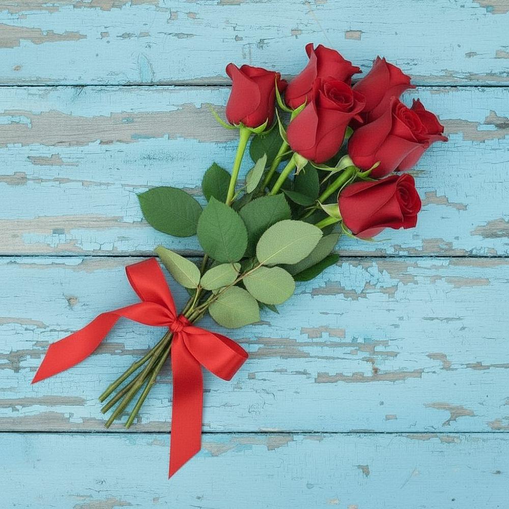 Букет Красные розы в Чапаевске