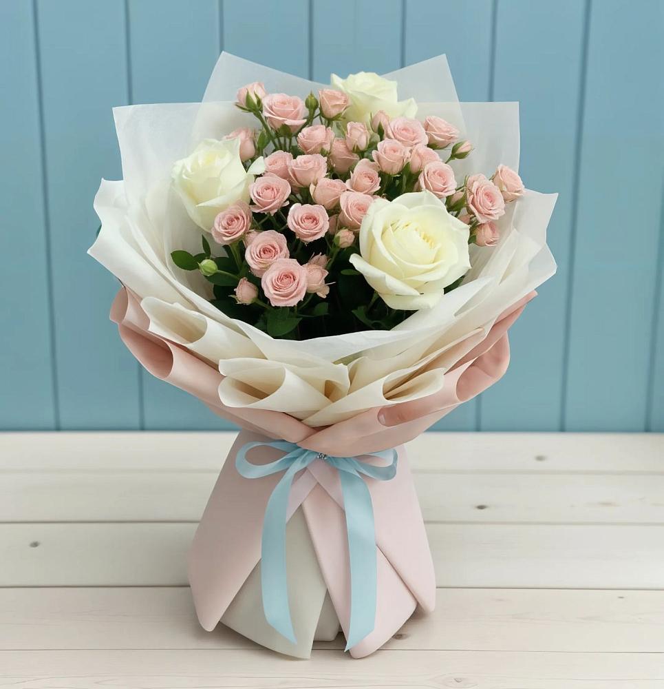 Букет цветов из: Розы в Чапаевске