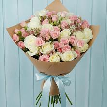 Букет цветов из:  Розы в Чапаевске