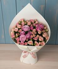 Букет цветов из:  Розы в Чапаевске